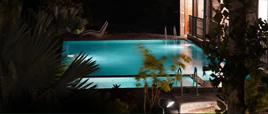 The pool at Blanket Days